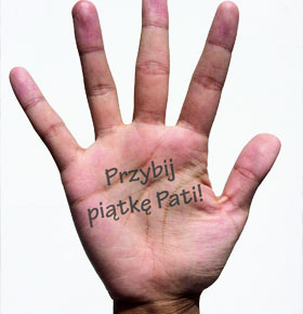 Akcja charytatywna – Przybij piątkę Pati!