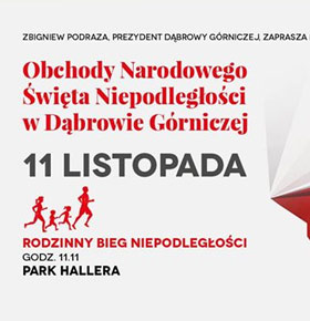 Rodzinny Bieg Niepodległości Dąbrowie
