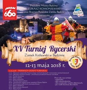 XV Turniej Rycerski na Zamku Królewskim w Będzinie