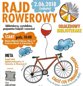 Rajd rowerowy "Odjazdowy Bibliotekarz"