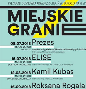 Miejskie Granie 2018 Sosnowiec