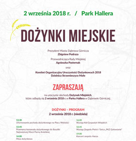 Miejskie Dożynki 2018, Dąbrowa Górnicza