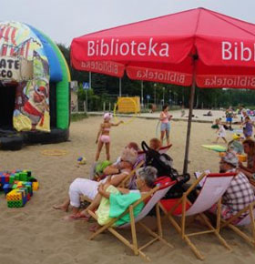 Plażowanie z biblioteką, Dąbrowa Górnicza
