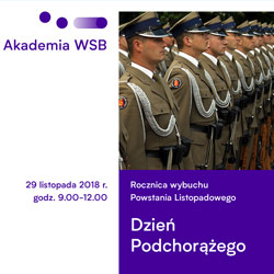 Dzień Podchorążego w Akademii WSB Dąbrowa Górnicza