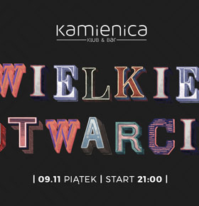 Wielkie otwarcie Klubu Kamienica Sosnowiec