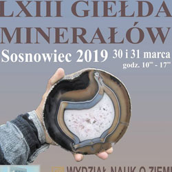 63. Międzynarodowa Wystawa Minerałów WNoZ UŚ Sosnowiec