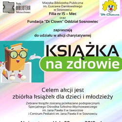 Akcja Charytatywna Książka na Zdrowie MBP Sosnowiec