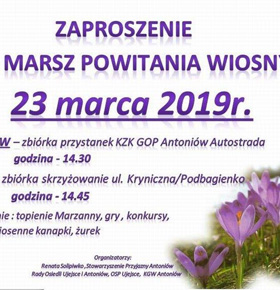 Marsz Powitania Wiosny Antoniów