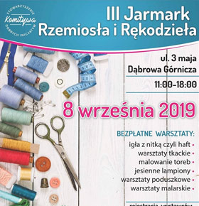 III Jarmark Rzemiosła i Rękodzieła Dąbrowa Górnicza