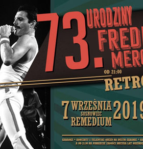 Retro party Urodziny Freddiego Mercurgo Remedium Sosnowiec