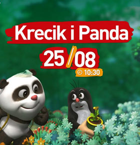 Filmowe poranki – Krecik i Panda, cz. 6