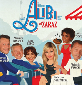 Spektakl Alibi od zaraz PKZ Dąbrowa Górnicza