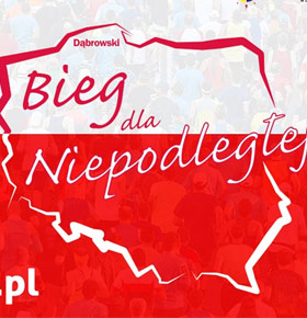 Dąbrowski Bieg dla Niepodległej Park Hallera