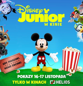 Disney Junior w kinie Helios Dąbrowa Górnicza