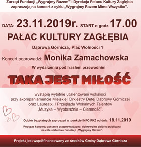 Koncert Wygrajmy Razem PKZ Dąbrowa Górnicza
