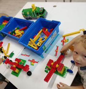 Rodzinne warsztaty z robotyki Klub Kiepury Sosnowiec