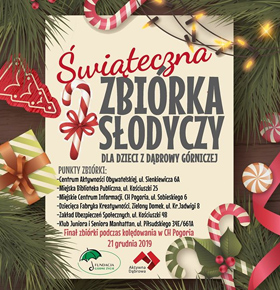 Świąteczna Zbiórka Słodyczy Dąbrowa Górnicza
