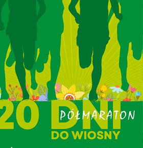20 dni do wiosny Półmaraton Park Tysiąclecia Sosnowiec