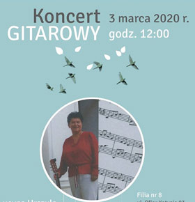 Koncert Lucyna Urszula Gawlik MBP Filia 8 Dąbrowa Górnicza