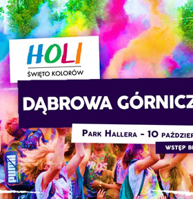 Holi Święto Kolorów – Park Hallera Dąbrowa Górnicza