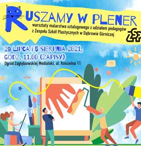 Ruszamy w plener – warsztaty malarstwa sztalugowego Mediateka Sosnowiec