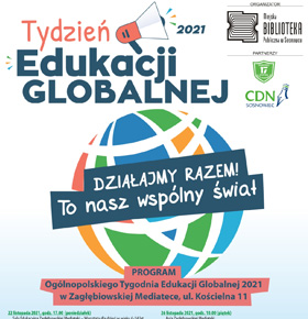 Ogólnopolski Tydzień Edukacji Globalnej 2021 – Mediateka Sosnowiec