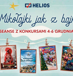 Mikołajki jak z bajki w Kinie Helios Dąbrowa Górnicza
