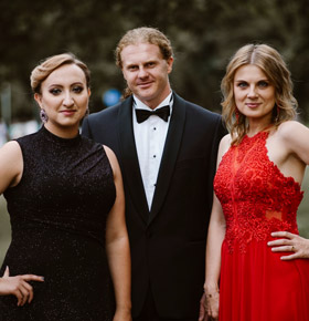 Nad pięknym modrym Dunajem – koncert Vocal Trio PKZ Dąbrowa Górnicza