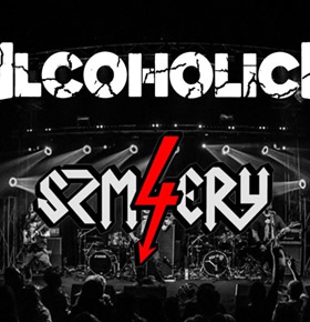 Koncert Alcoholica / 4 Szmery / Hamulec – Komin Music Cafe Sosnowiec