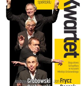 Spektakl Kwartet dla czterech aktorów – PKZ Dąbrowa Górnicza