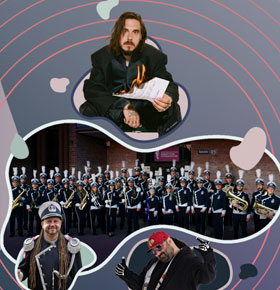 Koncert z okazji V-lecia Sosnowieckiej Orkiestry Dętej – MIUOSH & Adam ASANOV – MUZA Sosnowiec