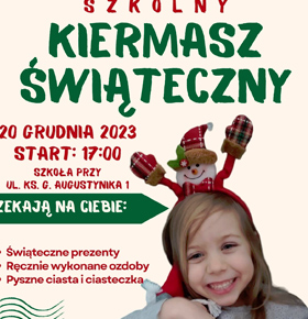 Szkolny Kiermasz Świąteczny – Katolicka Szkoła Podstawowa w Dąbrowie Górniczej