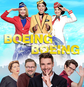 Spektakl Boeing Boeing – PKZ Dąbrowa Górnicza 2024