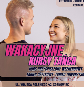 Wakacyjny kurs tańca – FitFactory Sosnowiec