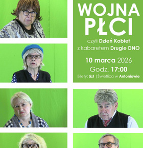 Wojna płci – Dzień Kobiet z kabaretem Drugie Dno