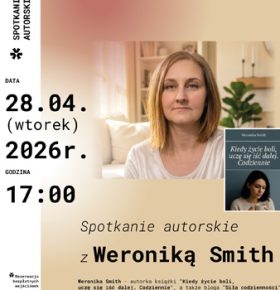 Weronika Smith – spotkanie autorskie – MBP Dąbrowa Górnicza