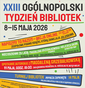 Tydzień Bibliotek 2026 Sosnowiec