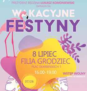 Wakacyjne festyny 2026 Będzin