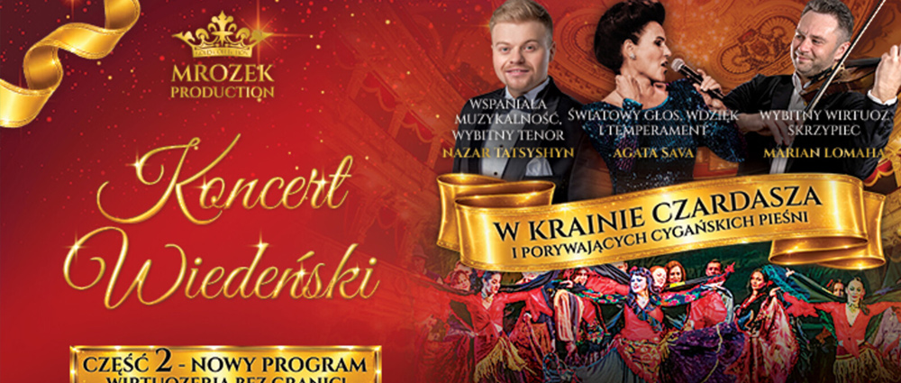 Koncert Wiedeński – W Krainie Czardasza – MUZA Sosnowiec