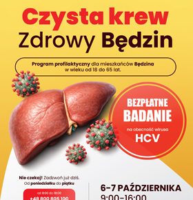 Czysta krew – zdrowy Będzin – bezpłatne badania