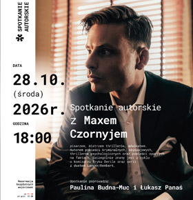 Spotkanie autorskie z Maxem Czornyjem – MBP Dąbrowa Górnicza