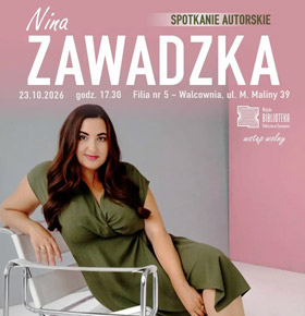 Spotkanie autorskie z Niną Zawadzką – MBP Sosnowiec