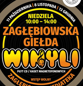 ZAGŁĘBIOWSKA GIEŁDA WINYLI – Listopad 2026 – Mediateka Sosnowiec