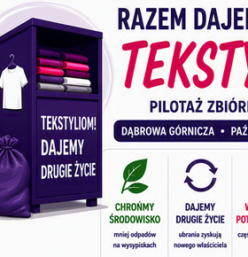 Zbiórka tekstyliów – Dąbrowa Górnicza